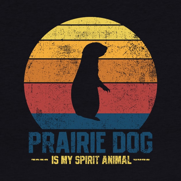 Prairie Dog Retro Vintage by CreativeGiftShop